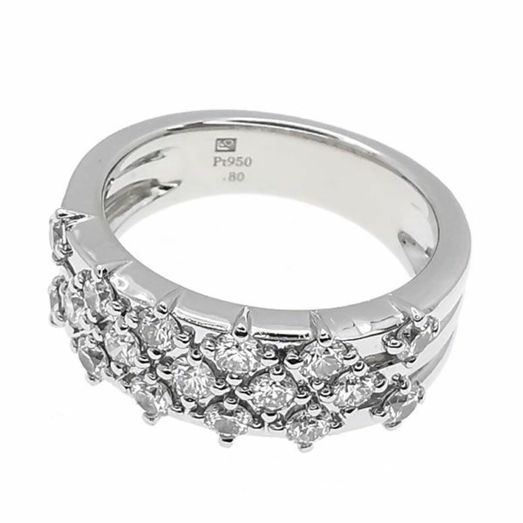 ラザール ダイヤモンド Pt ダイヤ リング 0.80ct レディースのアクセサリー(リング(指輪))の商品写真