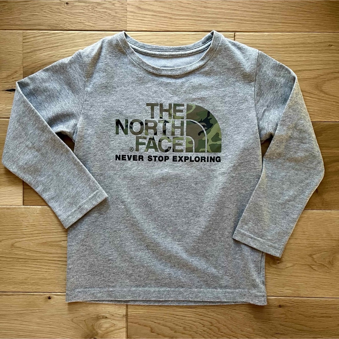 THE NORTH FACE(ザノースフェイス)のノースフェイス キッズ 120長袖 ロンT キッズ/ベビー/マタニティのキッズ服男の子用(90cm~)(Tシャツ/カットソー)の商品写真