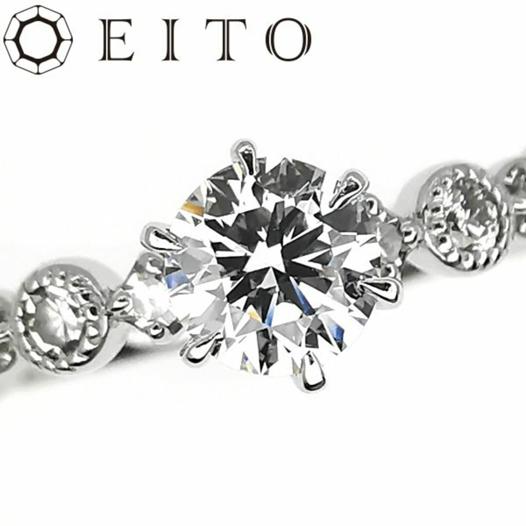 EITO K18WG ダイヤ リング 0.306ct Daily デイリー レディースのアクセサリー(リング(指輪))の商品写真