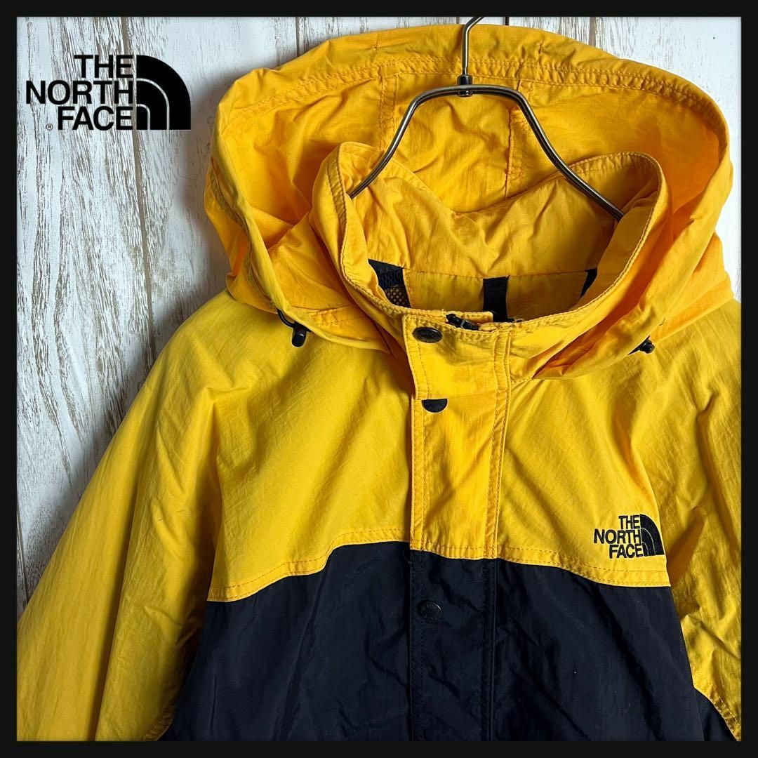 THE NORTH FACE(ザノースフェイス)の【人気Lサイズ】ノースフェイス☆ワンポイント刺繍ロゴマウンテンパーカー 切返し メンズのジャケット/アウター(マウンテンパーカー)の商品写真