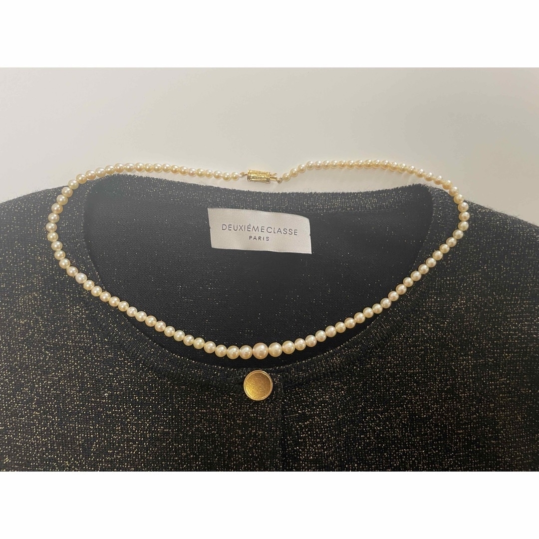 MIKIMOTO(ミキモト)の新品未使用　あこや真珠　本真珠　グラデーション　イエローゴールド系　ネックレス レディースのアクセサリー(ネックレス)の商品写真