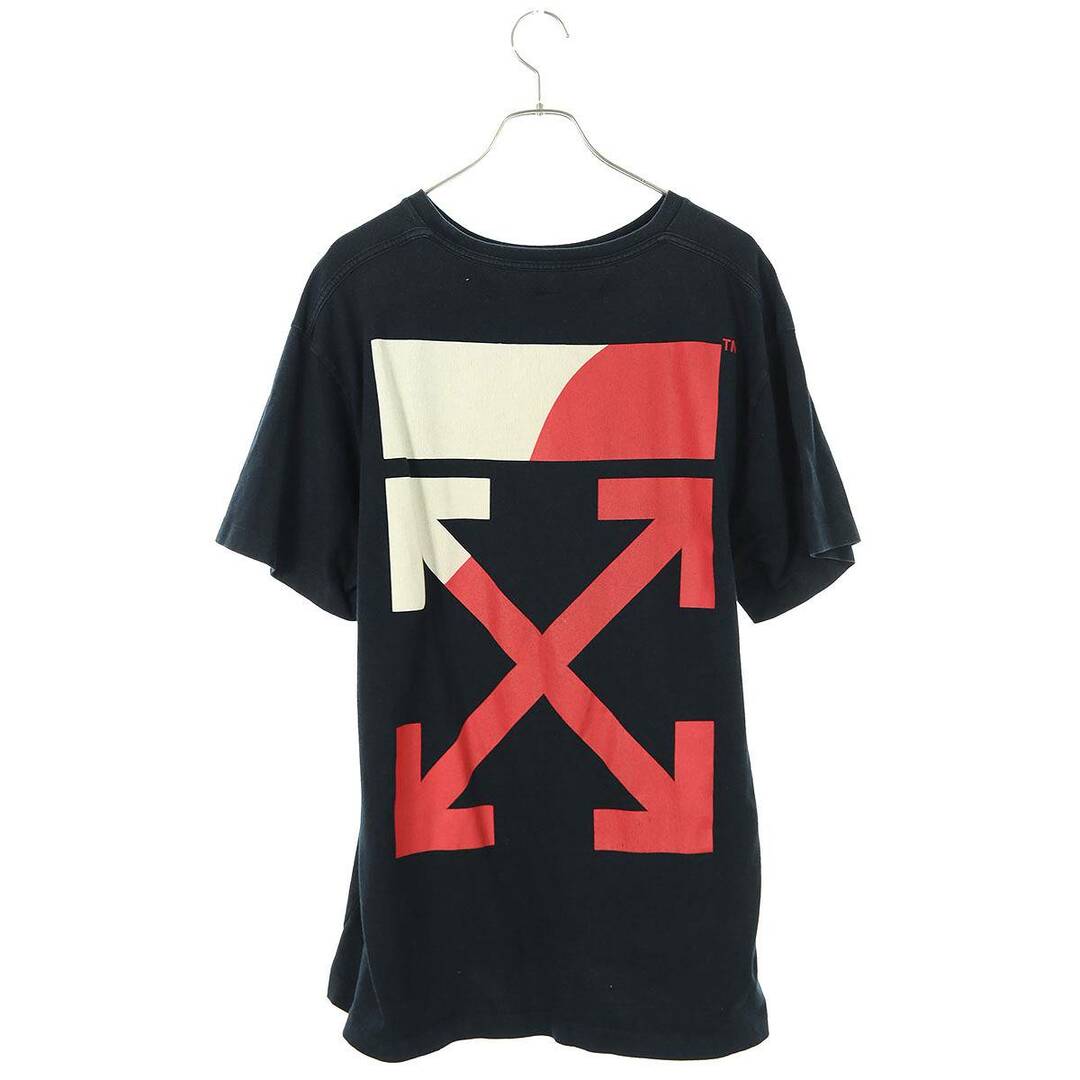 OFF-WHITE(オフホワイト)のオフホワイト  19SS  OMAA038S19185006 バックアロープリントTシャツ メンズ XS メンズのトップス(Tシャツ/カットソー(半袖/袖なし))の商品写真