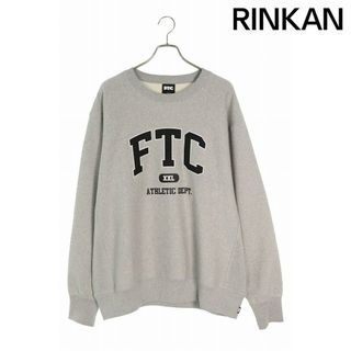 エフティーシー(FTC)のエフティーシー  ATHLETIC DEPT. CREW NECK ロゴワッペンプルオーバースウェット メンズ XL(スウェット)