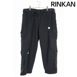 NIKE - ナイキ ×ピースマイナスワン peaceminusone  NRG CF WODE PANTS DR0095-010 スウェット切り替えマルチポケットワイドカーゴロングパンツ メンズ M