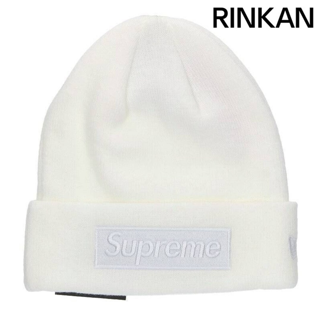 Supreme(シュプリーム)のシュプリーム ×ニューエラ New Era  23AW  New Era Box Logo Beanie ボックスロゴビーニーキャップ帽子 メンズ ハンドメイドのファッション小物(帽子)の商品写真