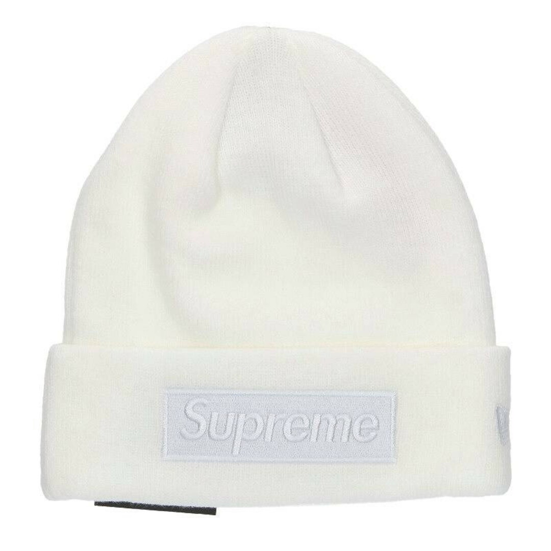 Supreme(シュプリーム)のシュプリーム ×ニューエラ New Era  23AW  New Era Box Logo Beanie ボックスロゴビーニーキャップ帽子 メンズ ハンドメイドのファッション小物(帽子)の商品写真