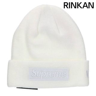 シュプリーム(Supreme)のシュプリーム ×ニューエラ New Era  23AW  New Era Box Logo Beanie ボックスロゴビーニーキャップ帽子 メンズ(帽子)