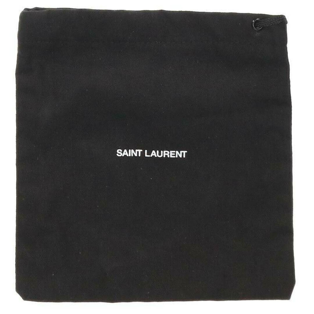 Saint Laurent(サンローラン)のサンローランパリ  634447 クロコ型押しエンボススエードレザーベルト メンズ 80 メンズのファッション小物(ベルト)の商品写真