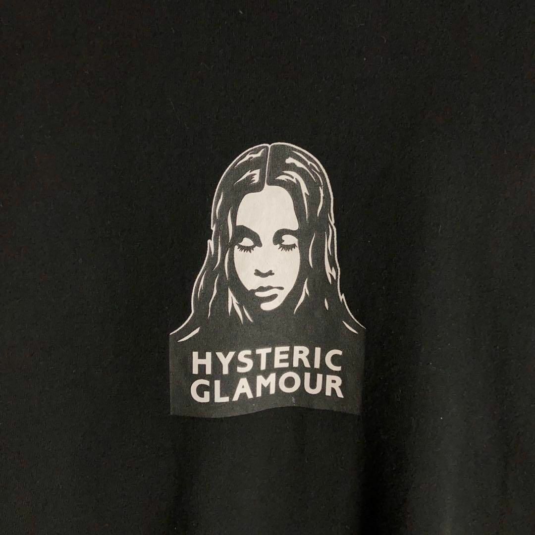 HYSTERIC GLAMOUR(ヒステリックグラマー)の9099【限定コラボ】ヒステリックグラマー×エックスガール☆人気ロゴtシャツ美品 レディースのトップス(Tシャツ(半袖/袖なし))の商品写真