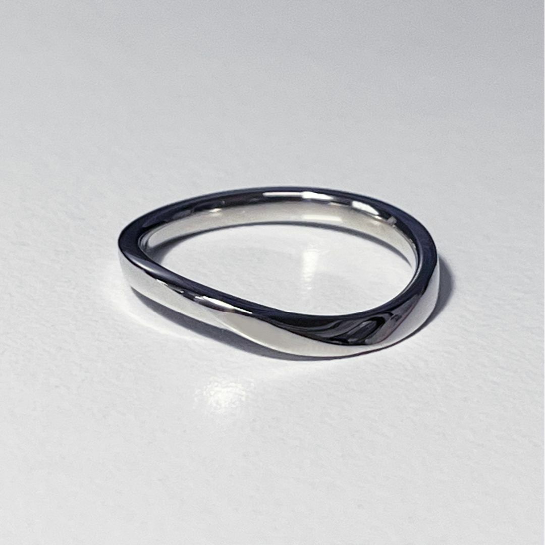新品✨ PT900　カップリング　プラチナリング　デイリージュエリー　男性用 メンズのアクセサリー(リング(指輪))の商品写真