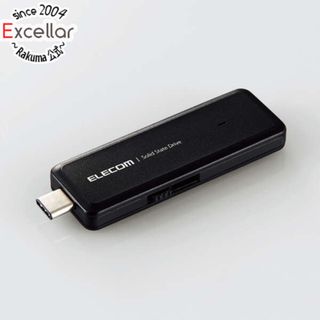 エレコム(ELECOM)のELECOM　外付けポータブルSSD　ESD-EMH1000GBK　ブラック　1TB(PC周辺機器)