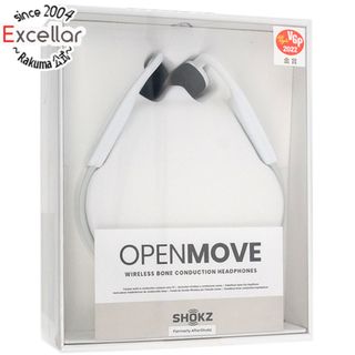 アフターショックス(AFTERSHOKZ)のShokz　骨伝導ワイヤレスヘッドホン OpenMove　S661　ホワイト(ヘッドフォン/イヤフォン)