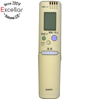 サンヨー(SANYO)のSANYO製　エアコンリモコン　RCS-SR4　電池カバーなし(その他)