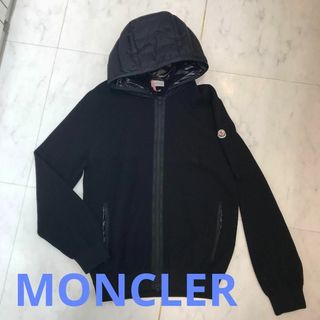 モンクレール(MONCLER)の☆美品☆モンクレール　マグリア・トリコット　パーカー　カーディガン　XL　メンズ(パーカー)