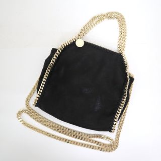 ステラマッカートニー(Stella McCartney)の【STELLA McCARTNEY】ステラマッカートニー ファラベラ チェーンショルダーバッグ ポリエステル ブラック×ゴールド金具/kr12004kt(ショルダーバッグ)