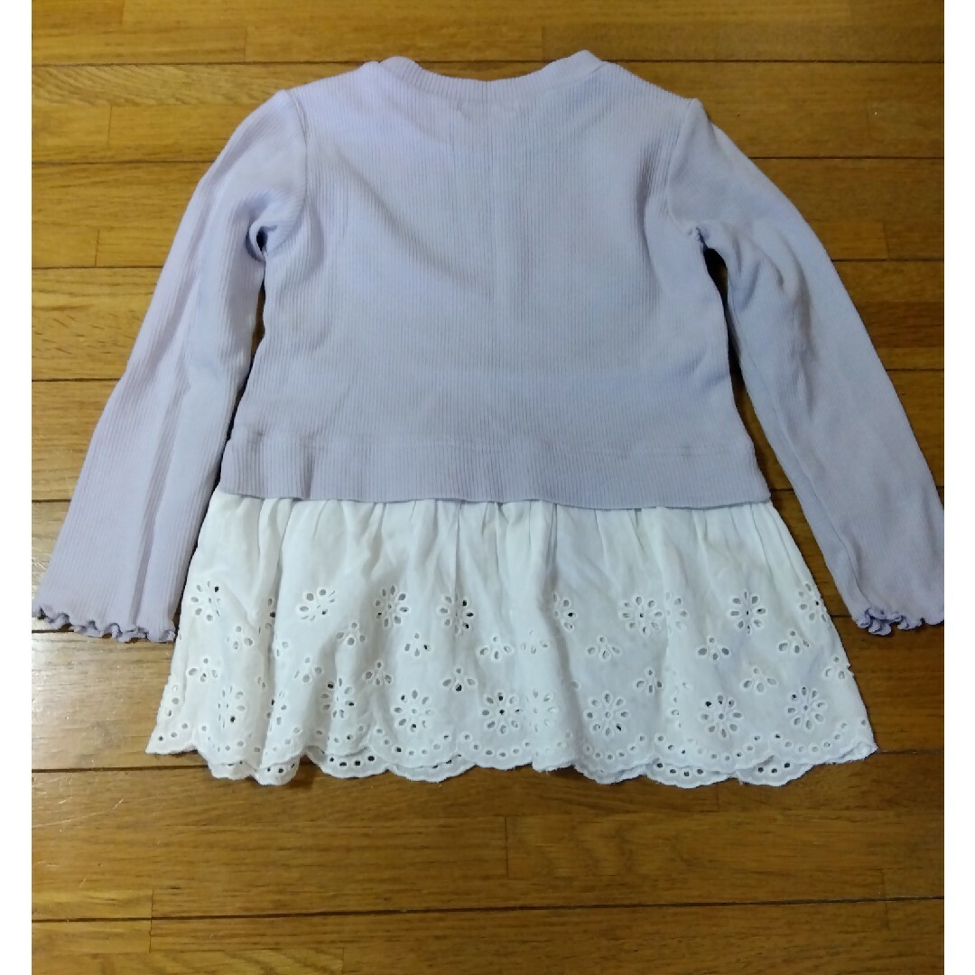 Branshes(ブランシェス)のカットソー　110 キッズ/ベビー/マタニティのキッズ服女の子用(90cm~)(Tシャツ/カットソー)の商品写真