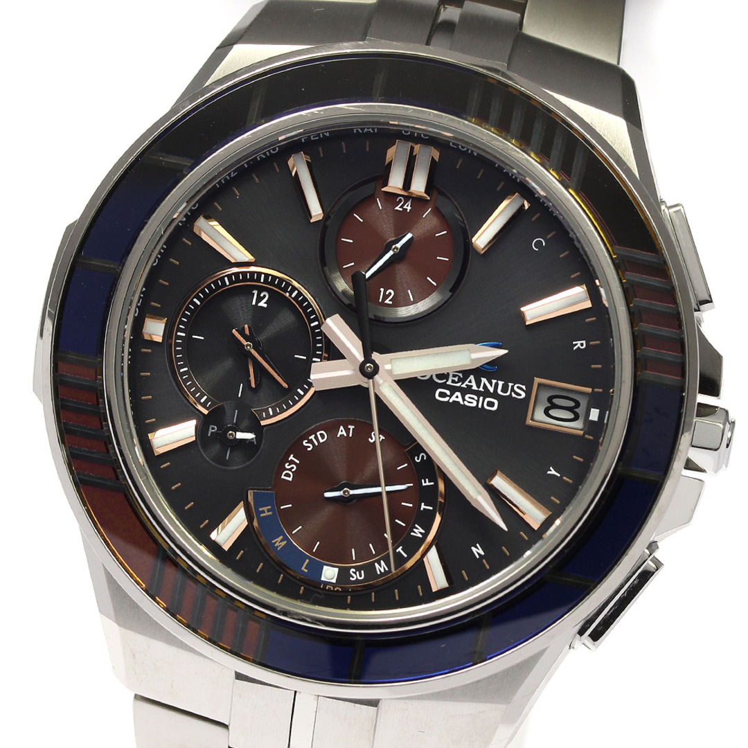 CASIO(カシオ)のカシオ CASIO OCW-S5000D-1AJF オシアナス マンタ 江戸切子モデル ソーラー電波 メンズ 箱・保証書付き_805556 メンズの時計(腕時計(アナログ))の商品写真