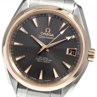 オメガ(OMEGA)のオメガ OMEGA 231.20.39.21.06.003 シーマスター アクアテラ コーアクシャル デイト 自動巻き メンズ _804230(腕時計(アナログ))