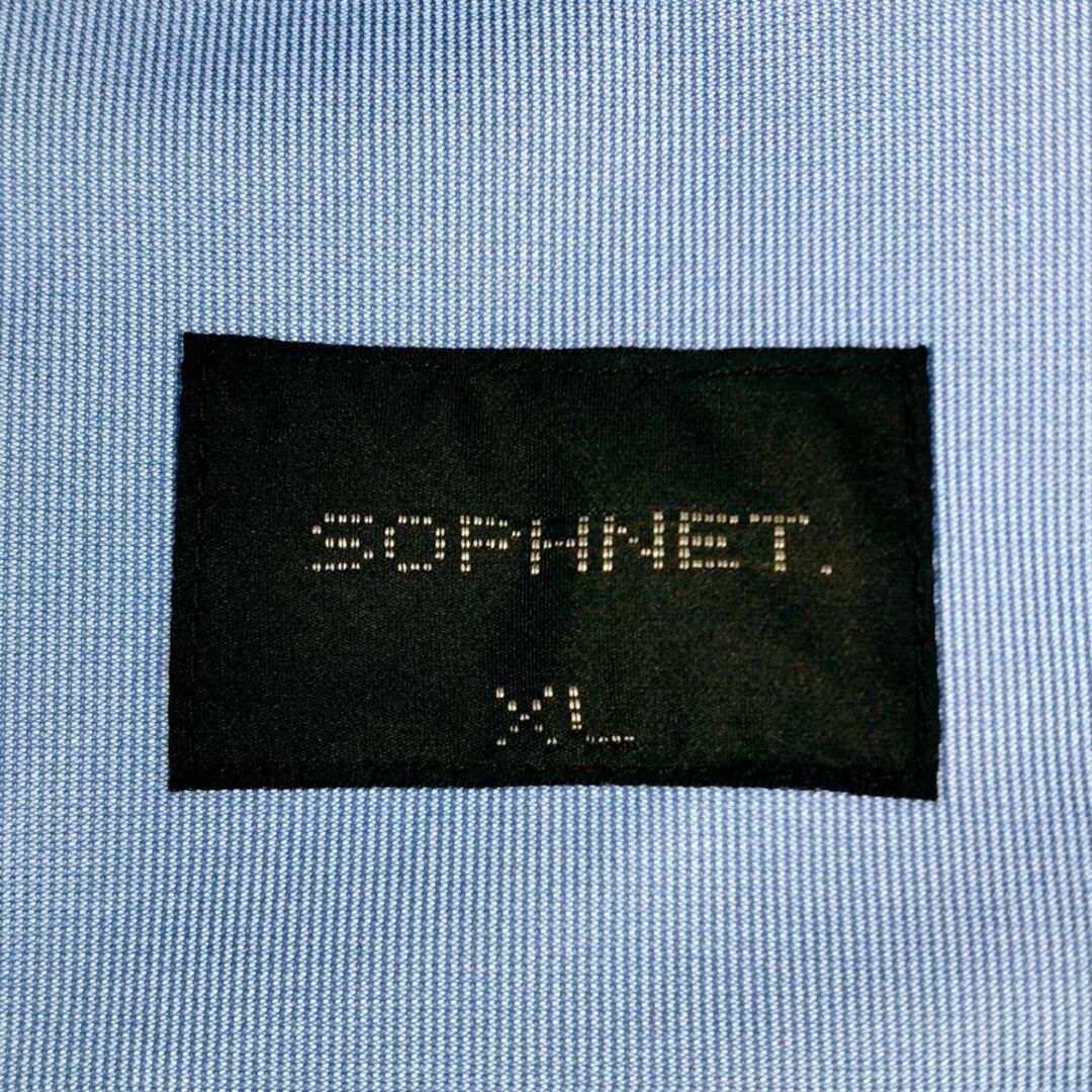 SOPHNET.(ソフネット)のSOPHNET. ソフネット 21SS SOPH-210024 3LAYER HOODED BLOUSON マウンテンパーカー ブルー サイズXL 正規品 / 33770 メンズのジャケット/アウター(マウンテンパーカー)の商品写真