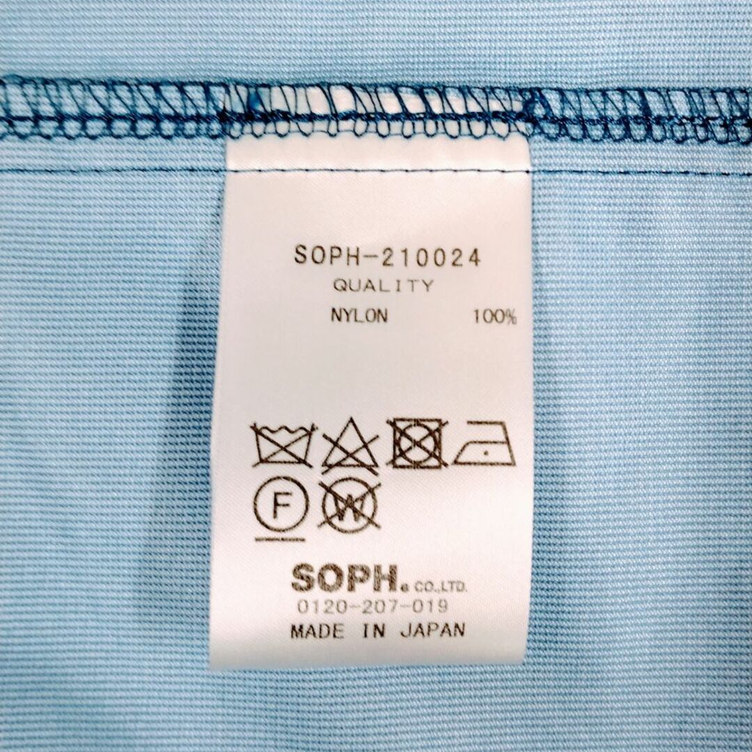 SOPHNET.(ソフネット)のSOPHNET. ソフネット 21SS SOPH-210024 3LAYER HOODED BLOUSON マウンテンパーカー ブルー サイズXL 正規品 / 33770 メンズのジャケット/アウター(マウンテンパーカー)の商品写真