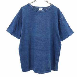 ステュディオダルチザン(STUDIO D'ARTISAN)のステュディオダルチザン 日本製 半袖 Tシャツ XL ブルー STUDIO D’ARTISAN メンズ 古着 【240313】 メール便可(Tシャツ/カットソー(半袖/袖なし))