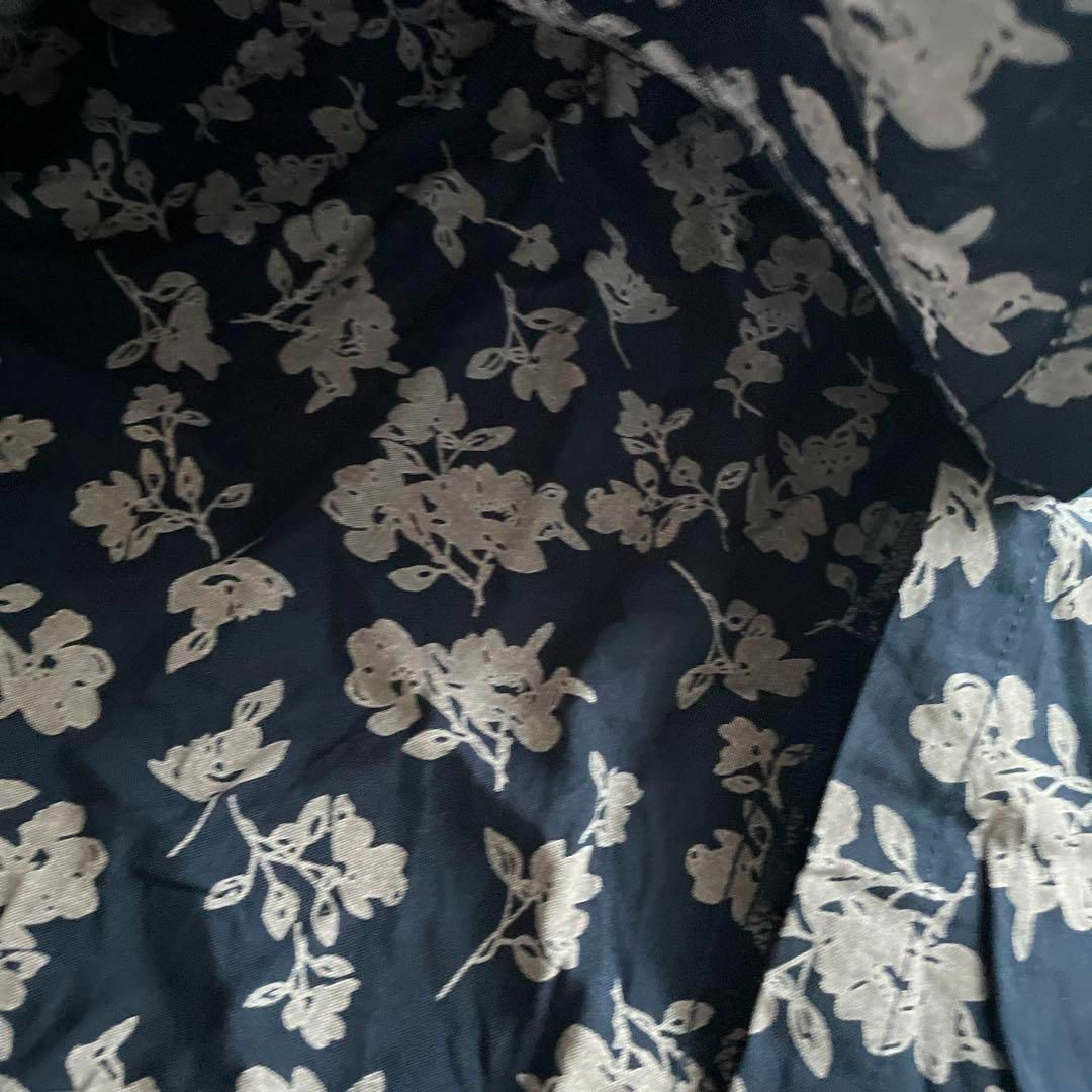 花柄 ブラウス シャツ トップス ナチュラル コンフォート 半袖 レディースのトップス(シャツ/ブラウス(半袖/袖なし))の商品写真
