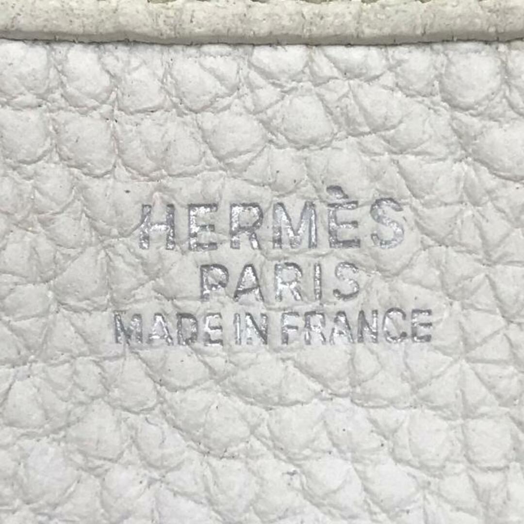 Hermes(エルメス)のHERMES エルメス エヴリン3 PM トリヨン ショルダー バッグ ホワイト k386 レディースのバッグ(ショルダーバッグ)の商品写真