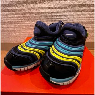 ナイキ(NIKE)のNIKE ナイキ　ダイナモ　21.5センチ　キッズ　スニーカー　スリッポン　靴　(スニーカー)