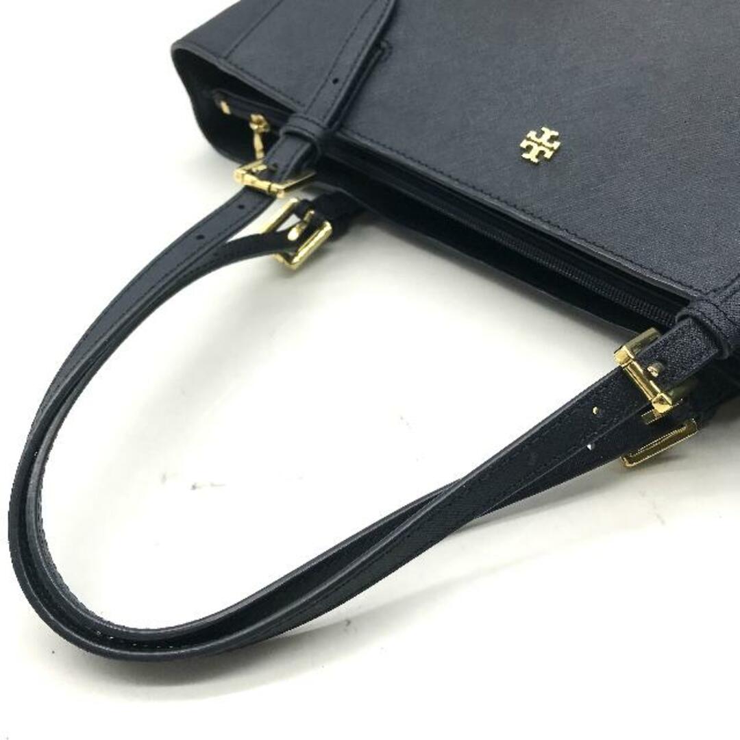 Tory Burch(トリーバーチ)の美品 TORY BURCH トリーバーチ PVC トート バッグ ネイビー k1481 レディースのバッグ(トートバッグ)の商品写真