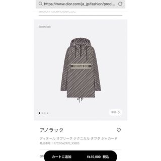 クリスチャンディオール(Christian Dior)の★専用★(パーカー)