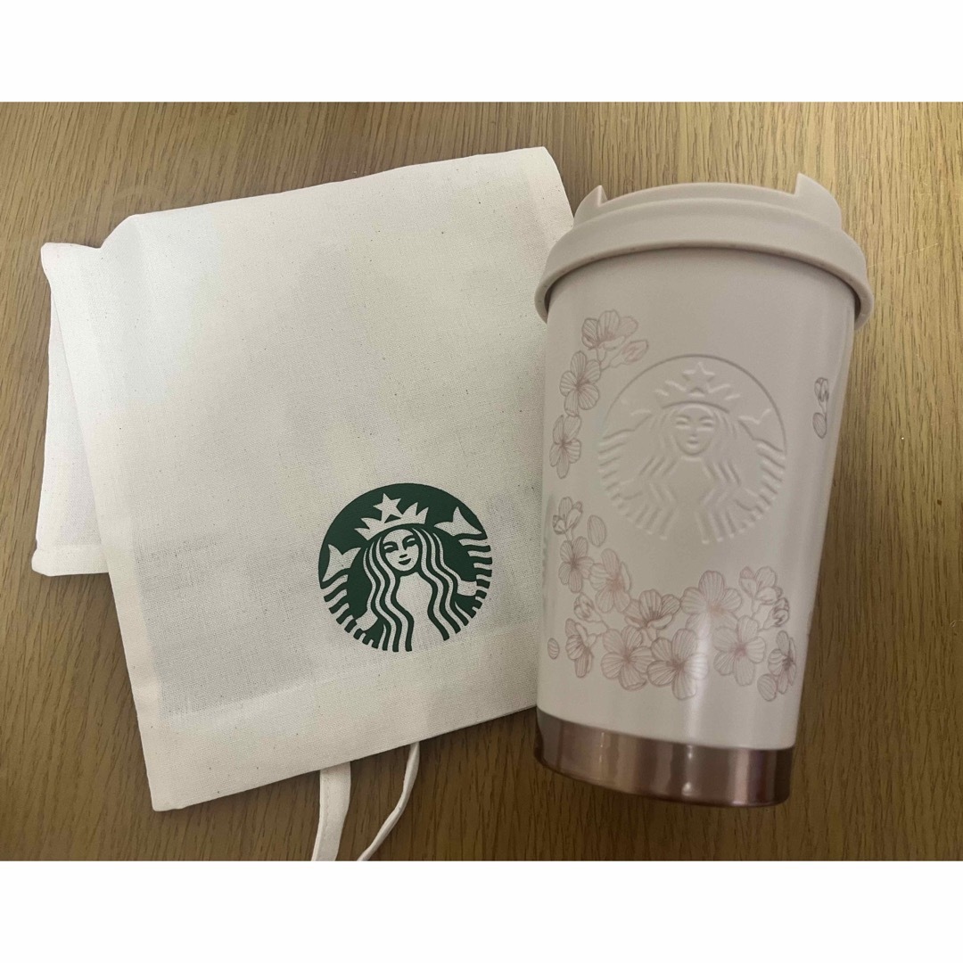 Starbucks Coffee(スターバックスコーヒー)のスターバックス ステンレスTOGOロゴタンブラーグレース355ml インテリア/住まい/日用品のキッチン/食器(タンブラー)の商品写真