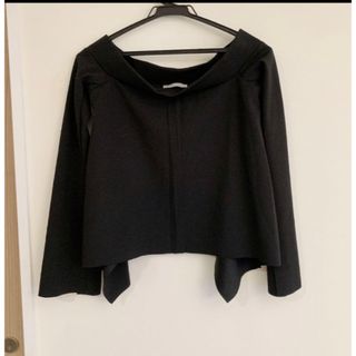 ザラ(ZARA)のZARA  オフショル 背中開き トップス(カットソー(長袖/七分))