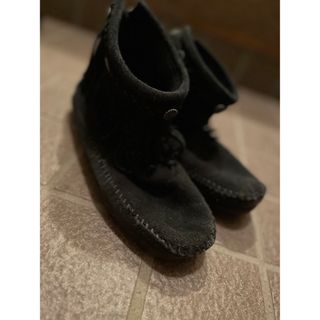 ミネトンカ(Minnetonka)の【Minnetonka】フリンジブーツ(ブーツ)