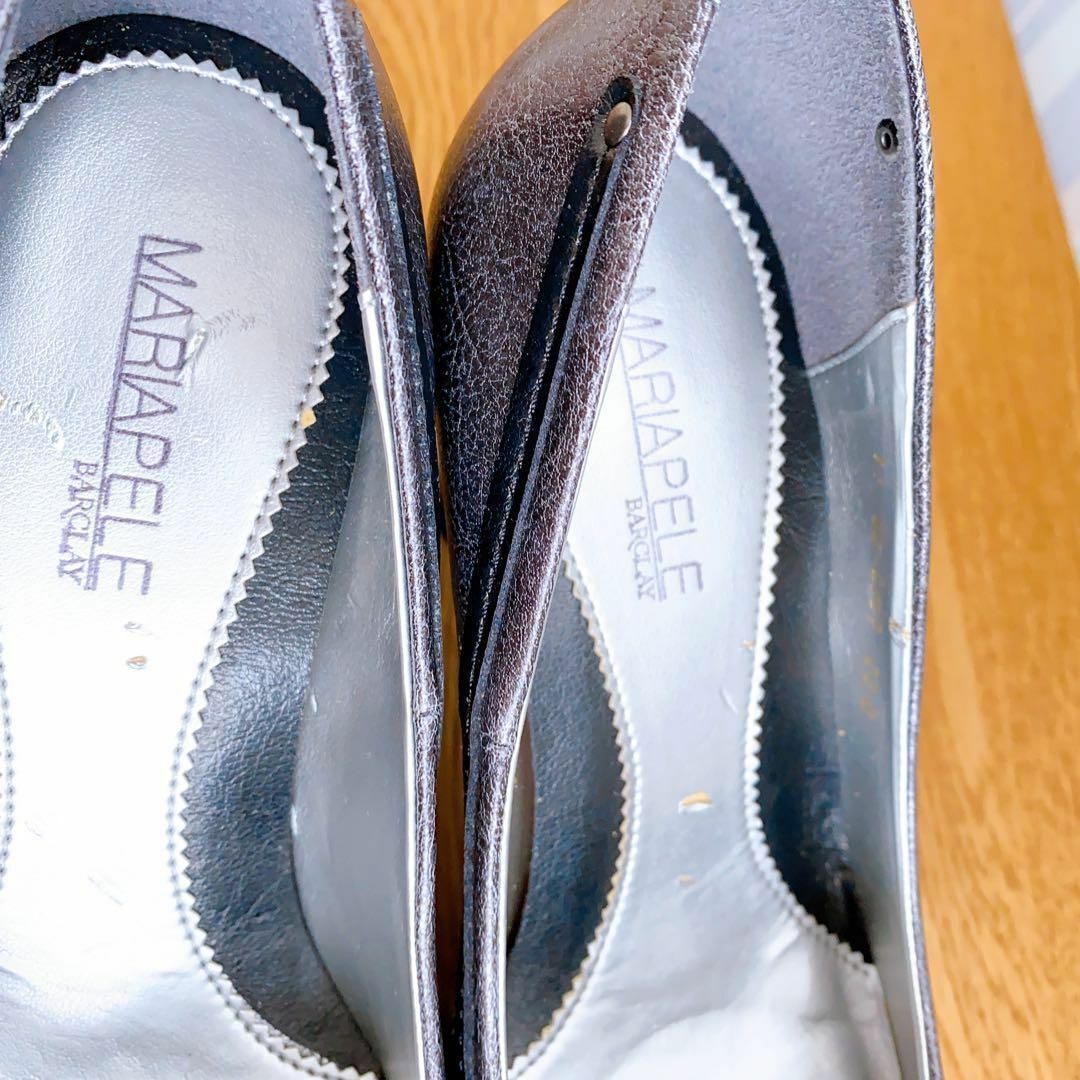 【MARIAPELE】ヴィンテージ パンプス チャンキーヒール ラウンドトゥ レディースの靴/シューズ(ハイヒール/パンプス)の商品写真
