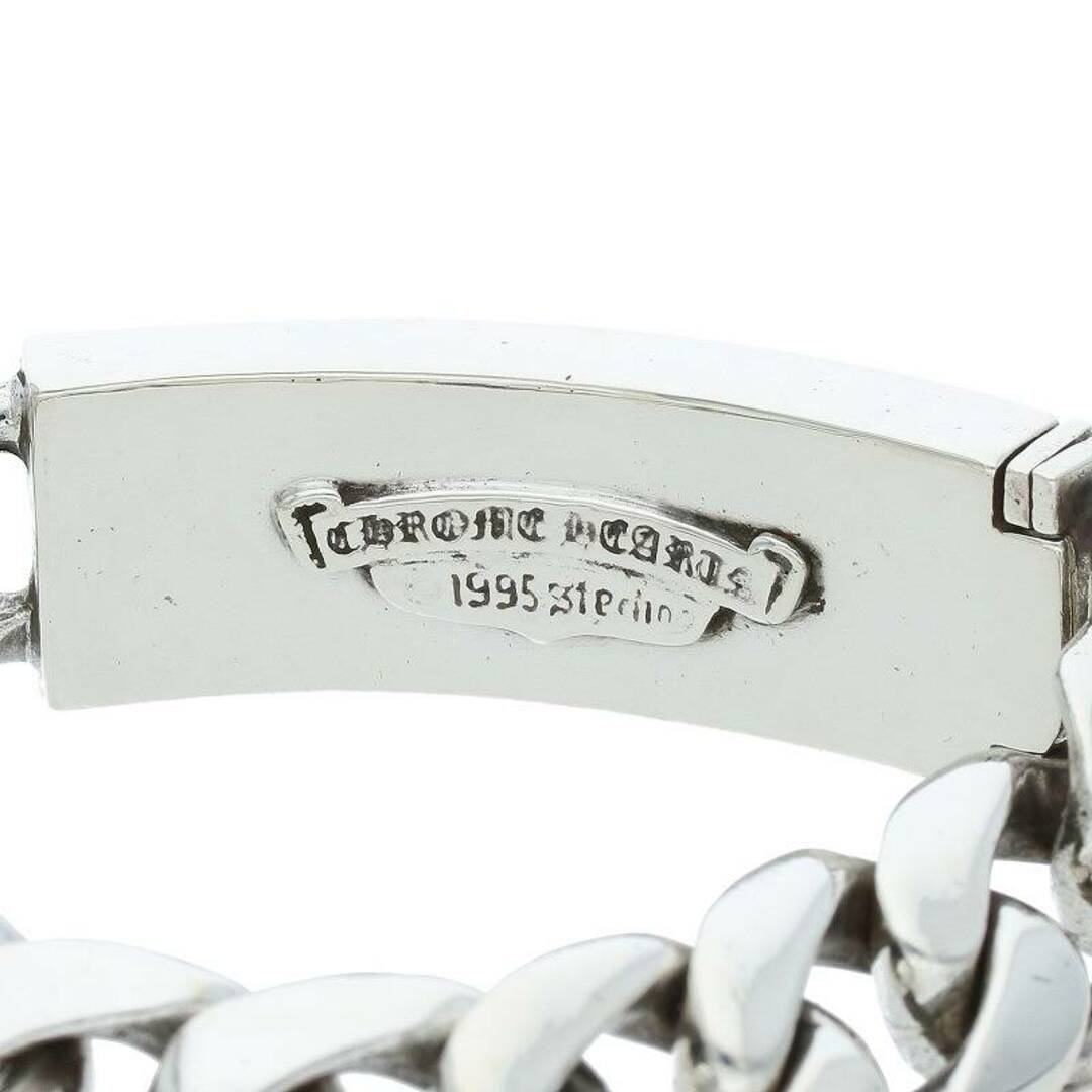 Chrome Hearts(クロムハーツ)のクロムハーツ  ID CELT CRS/ケルティックIDクラシック オールドシルバーブレスレット メンズ 11LINK メンズのアクセサリー(ブレスレット)の商品写真