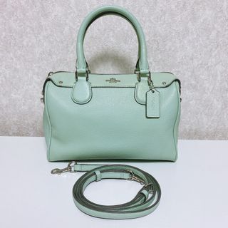 コーチ(COACH)のコーチ　coach   ショルダーバッグ　グリーン(ショルダーバッグ)