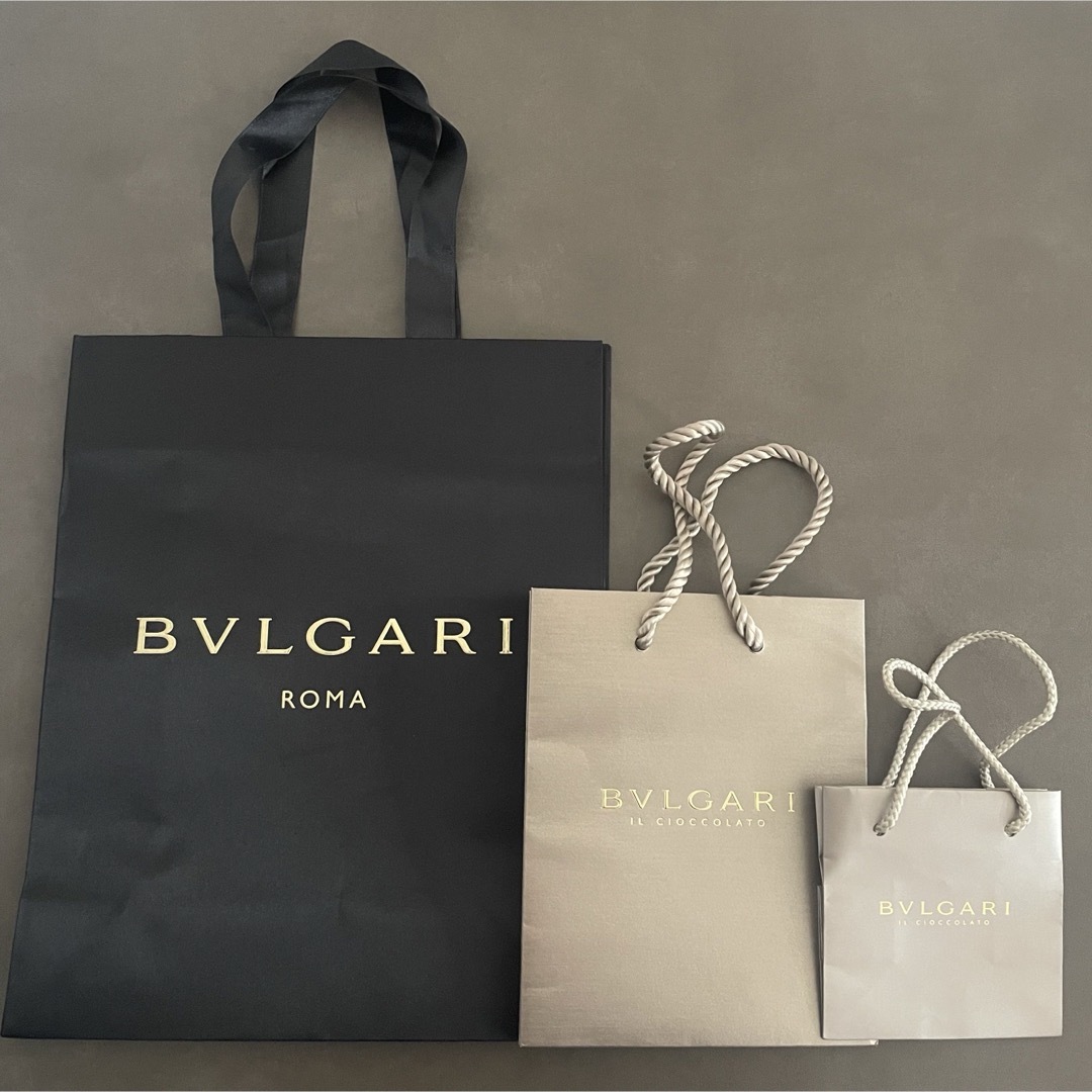 BVLGARI(ブルガリ)のブルガリ Bvlgari ショッパー3種 レディースのバッグ(ショップ袋)の商品写真