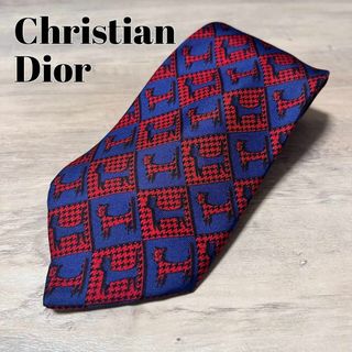 クリスチャンディオール(Christian Dior)の【即日発送】ディオール Dior ネクタイ 総柄(ネクタイ)