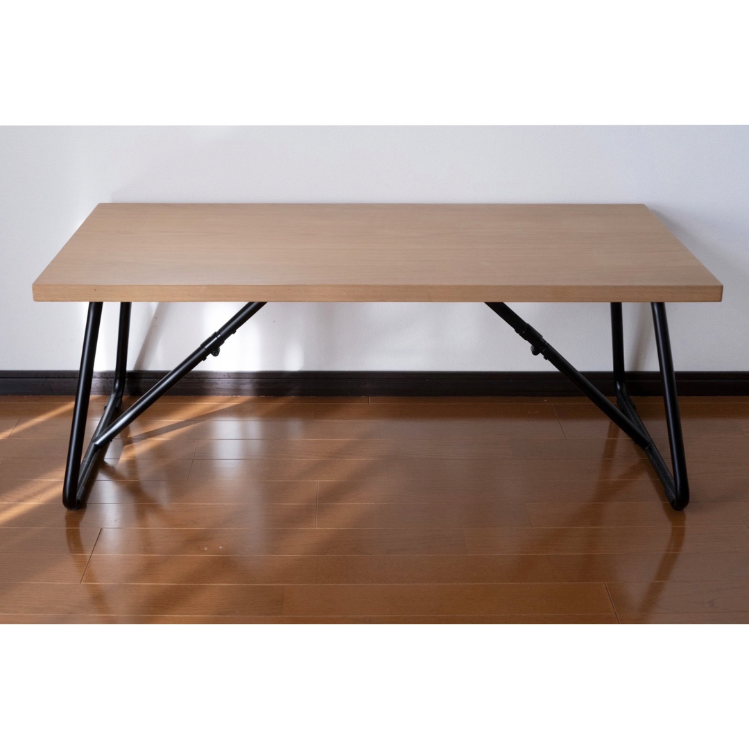 無印良品 MUJI 折りたたみローテーブル（廃盤品） - センターテーブル
