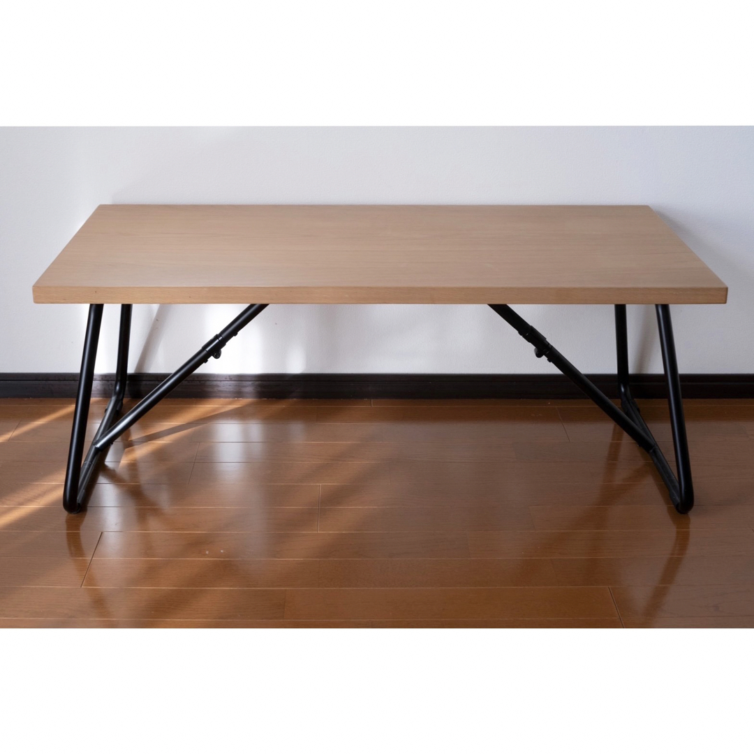 無印良品 MUJI 折りたたみローテーブル 90×45×35 オーク材 - センター 無印良品 MUJI 折りたたみローテーブル 90×45×35 オーク材 - センター