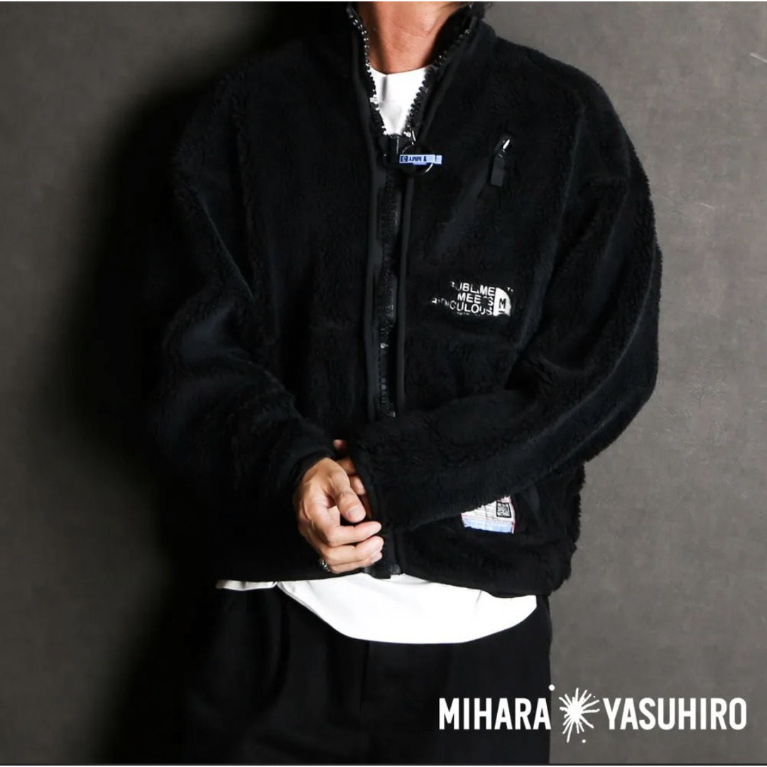 Maison MIHARA YASUHIRO(メゾンミハラヤスヒロ)の【メゾン ミハラヤスヒロ】wide back boa blouson メンズのジャケット/アウター(ブルゾン)の商品写真