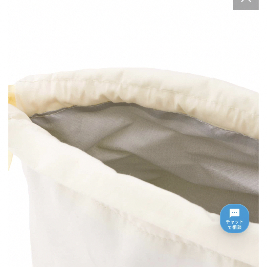 3COINS(スリーコインズ)のスリーコインズ　保冷　ランチ巾着 インテリア/住まい/日用品のキッチン/食器(弁当用品)の商品写真