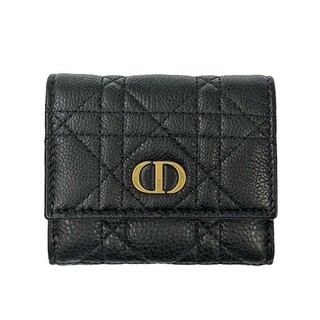 ディオール(Christian Dior) 財布(レディース)（ブラック/黒色系）の 