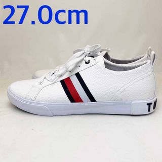 トミーヒルフィガー(TOMMY HILFIGER)の新品 トミーヒルフィガー スニーカー RAYAS2 ホワイト 27.0cm(スニーカー)