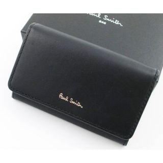 ポールスミス(Paul Smith)の☆大人気☆新品☆箱付 ポールスミス マルチカラー 名刺入れ ブラック☆(名刺入れ/定期入れ)