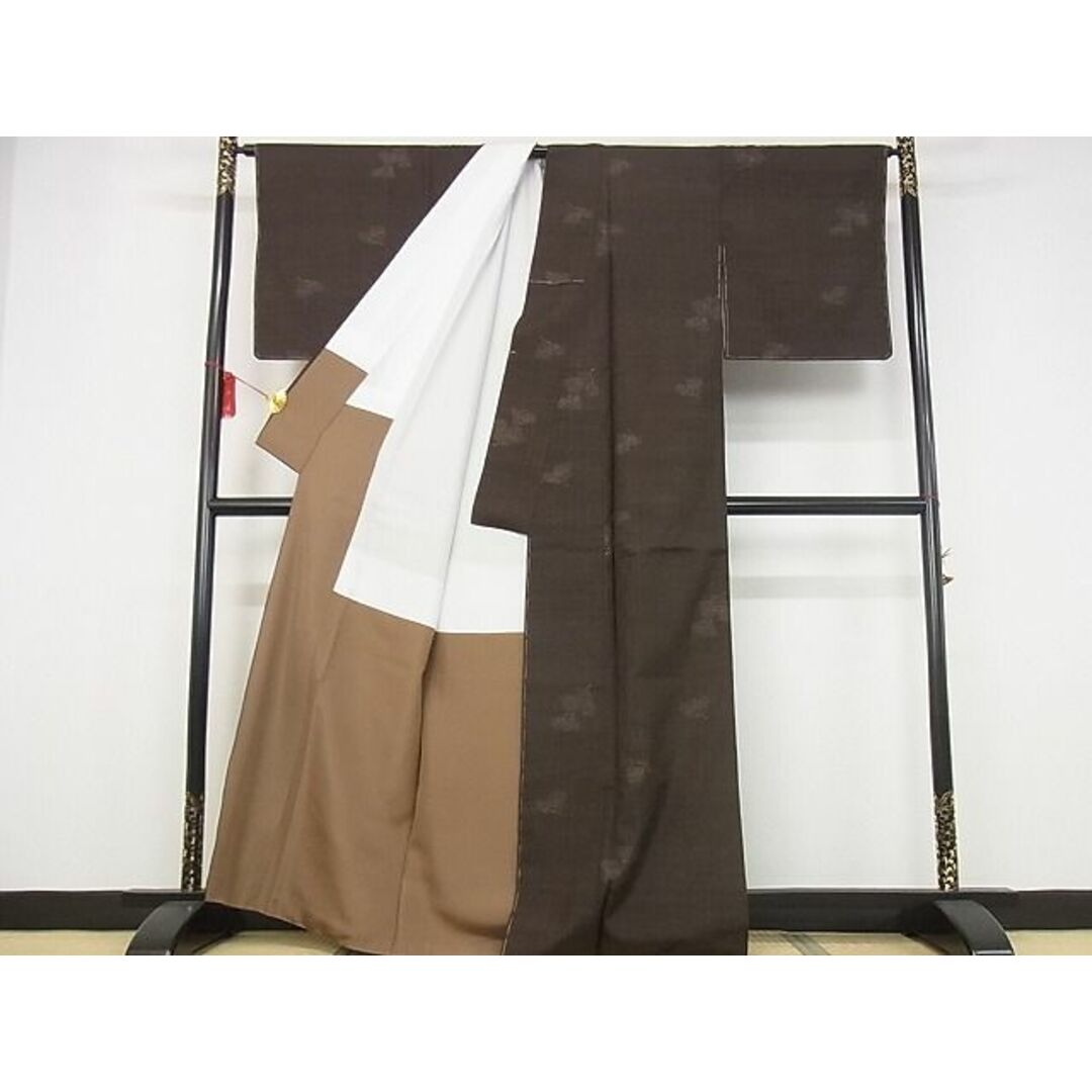 平和屋本店□希少 人間国宝 田中林次 本場結城紬 重要無形文化財 平和屋本店□希少 人間国宝 田中林次 本場結城紬 重要無形文化財