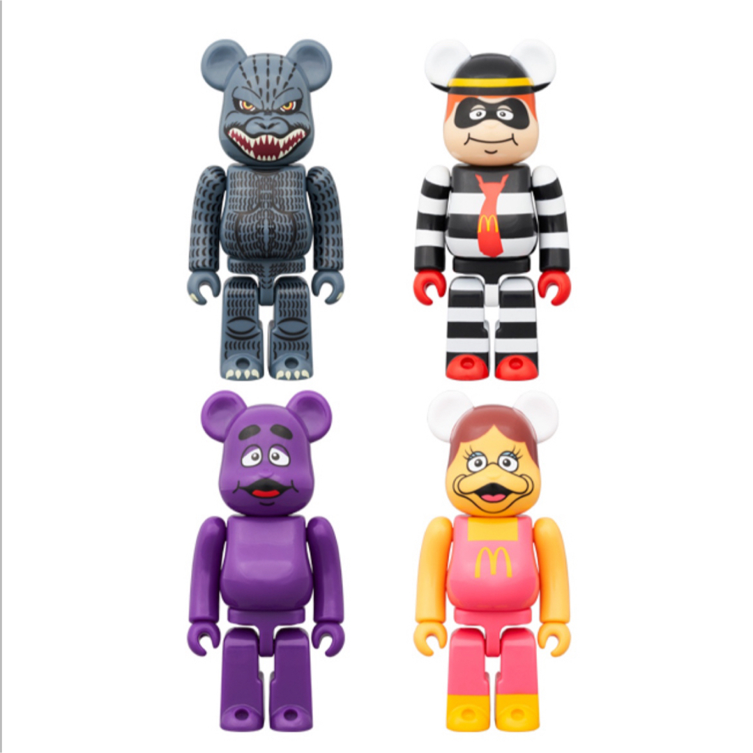 BE@RBRICK(ベアブリック)の【新品未開封】ゴジラ vs マクドナルド BE@RBRICK ベアブリック エンタメ/ホビーのおもちゃ/ぬいぐるみ(キャラクターグッズ)の商品写真