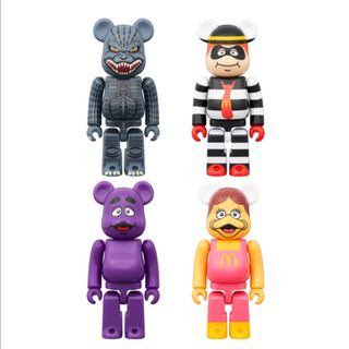 ベアブリック(BE@RBRICK)の【新品未開封】ゴジラ vs マクドナルド BE@RBRICK ベアブリック(キャラクターグッズ)