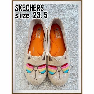 スケッチャーズ(SKECHERS)のスケッチャーズ　バレーシューズ　フラットシューズ　猫　ねこ　BOBS(バレエシューズ)