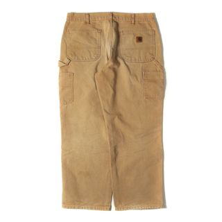 カーハート(carhartt)のCarhartt カーハート パンツ サイズ:W36×L30 00s ダックキャンバス シングルニー ワークパンツ / 00年代 メキシコ製 オールド ペインターパンツ ブラウン ボトムス ズボン【メンズ】【中古】(その他)